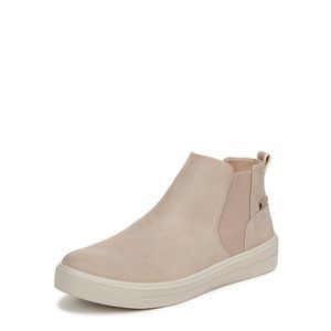 Ryka Womens Viv Boot Water Repellant Chelsea Boot Warm Taupe Faux Leather 8.5 W